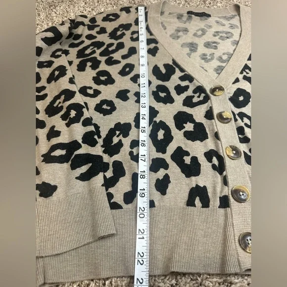 Sanctuary Tan and Black Leopard Cardigan - Picture 4 of 8
